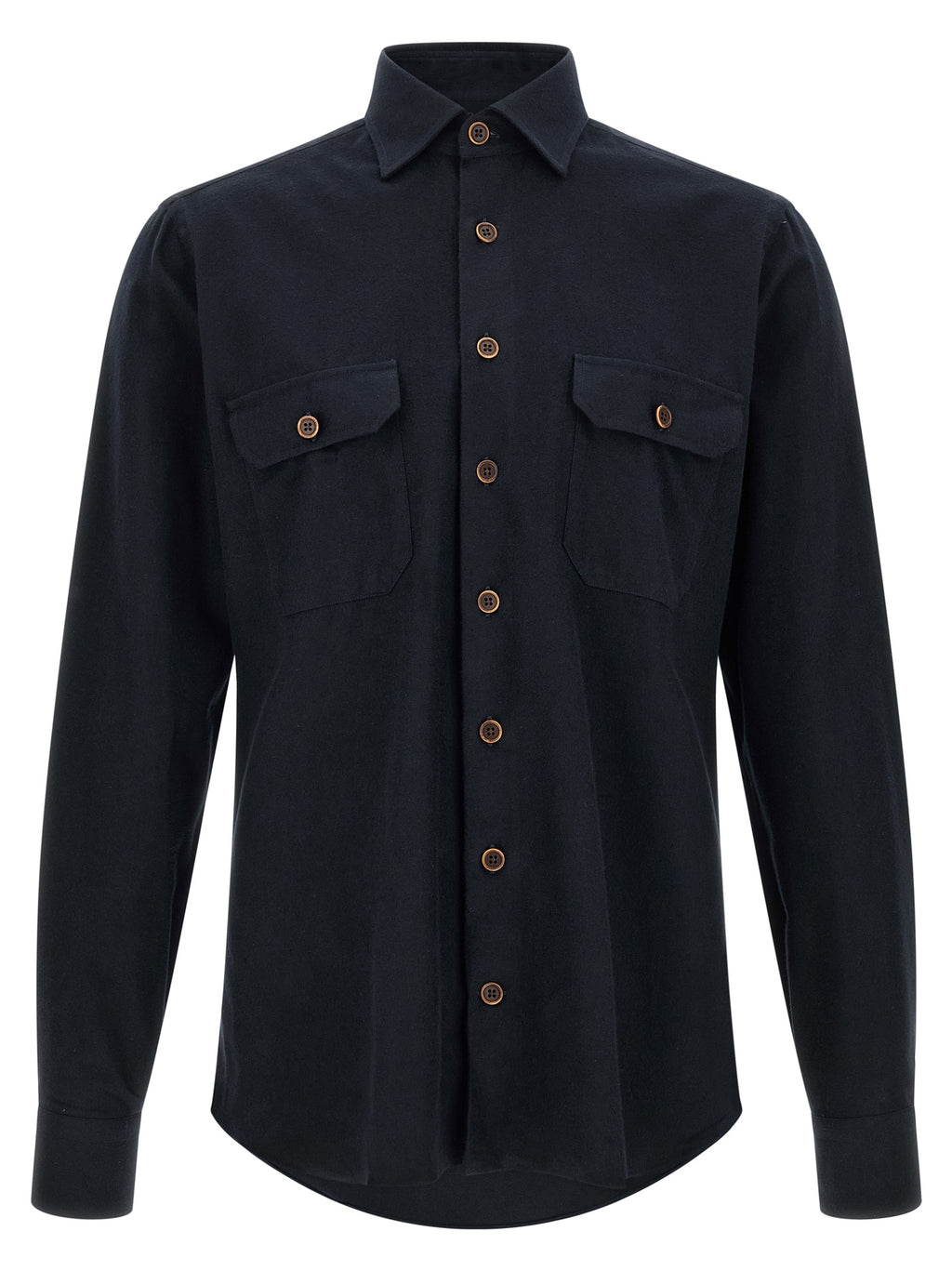 Blue Cotton Blouse