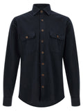 Blue Cotton Blouse