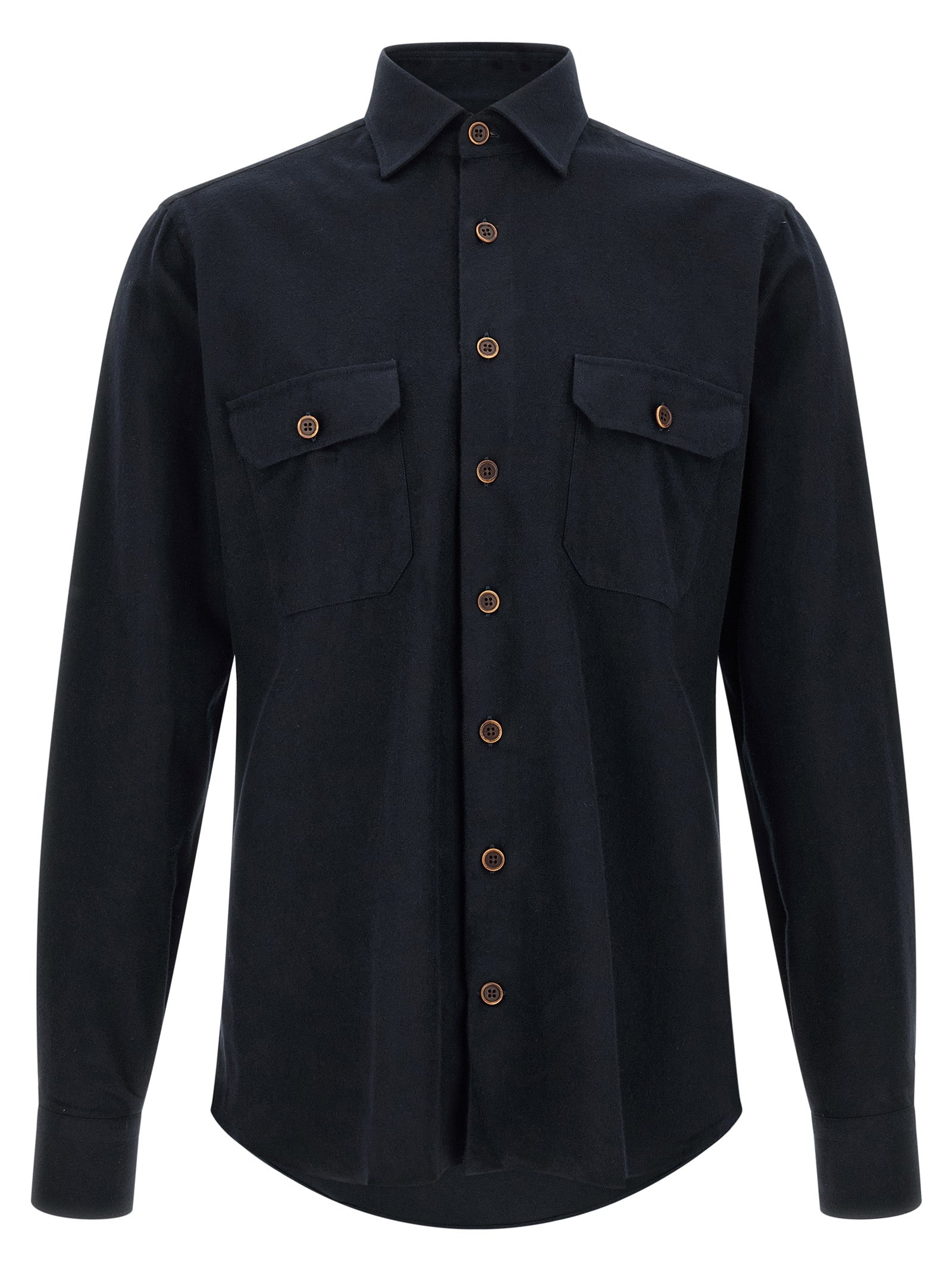 Blue Cotton Blouse