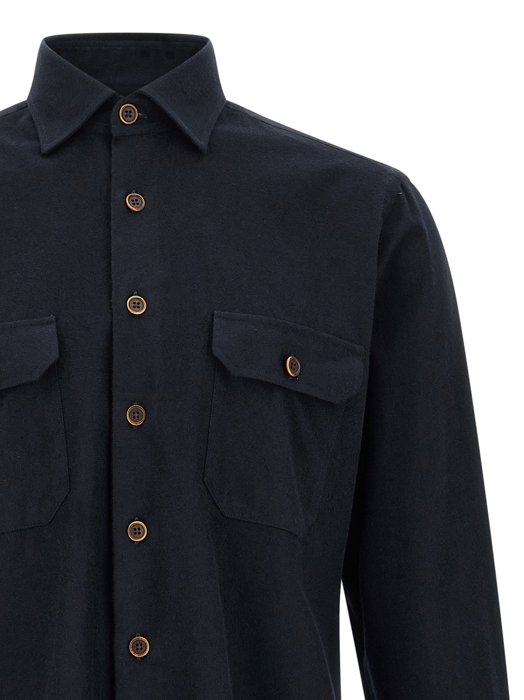 Blue Cotton Blouse