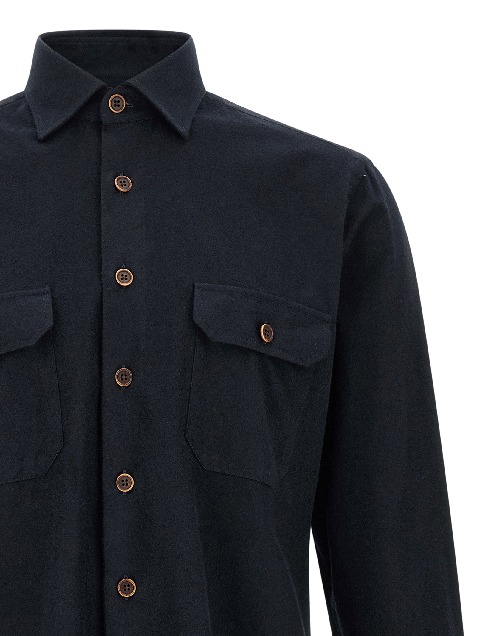 Blue Cotton Blouse