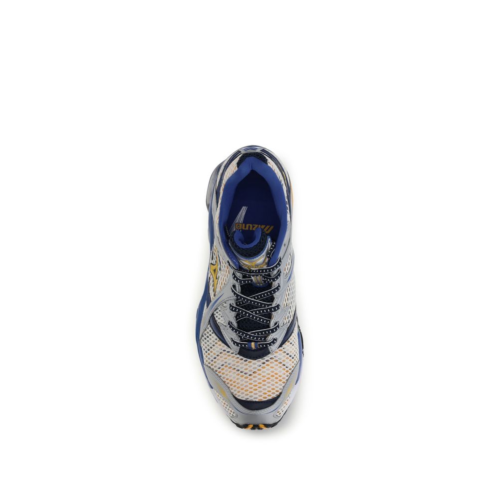 Multicolor Fabric Athletic Sneakers