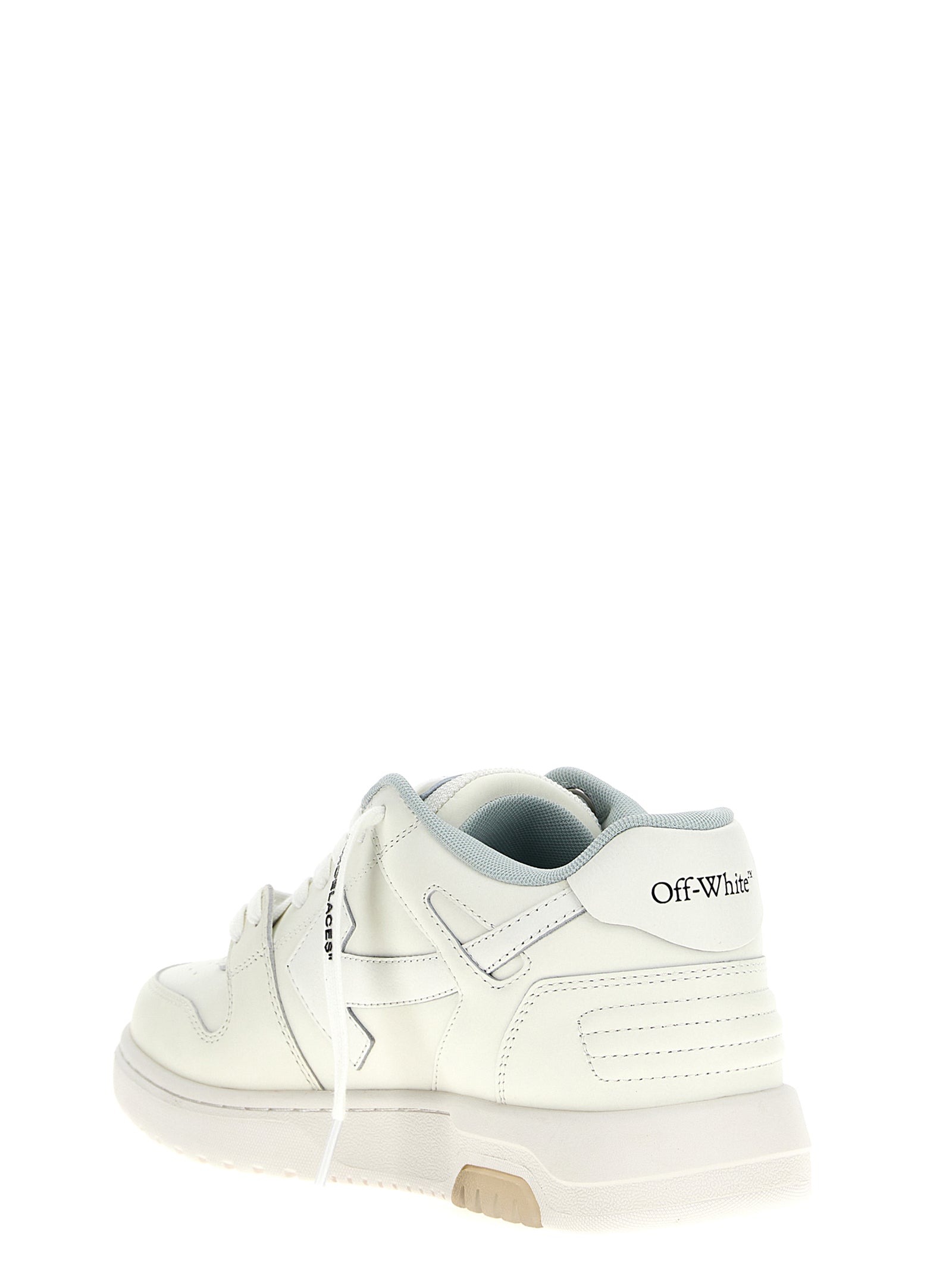 Bicolor Bovine Leather Sneakers
