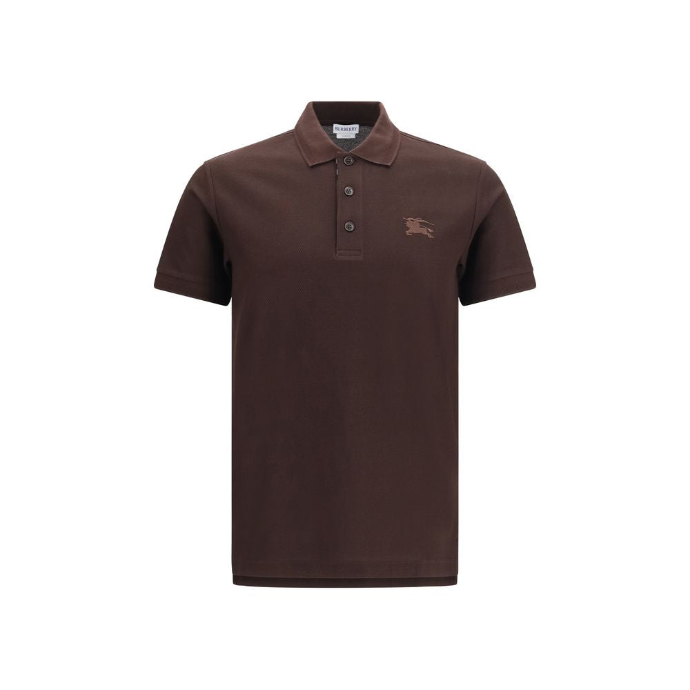 Brown Cotton Polo Shirt