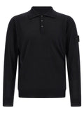 Black Virgin Wool Cardigan