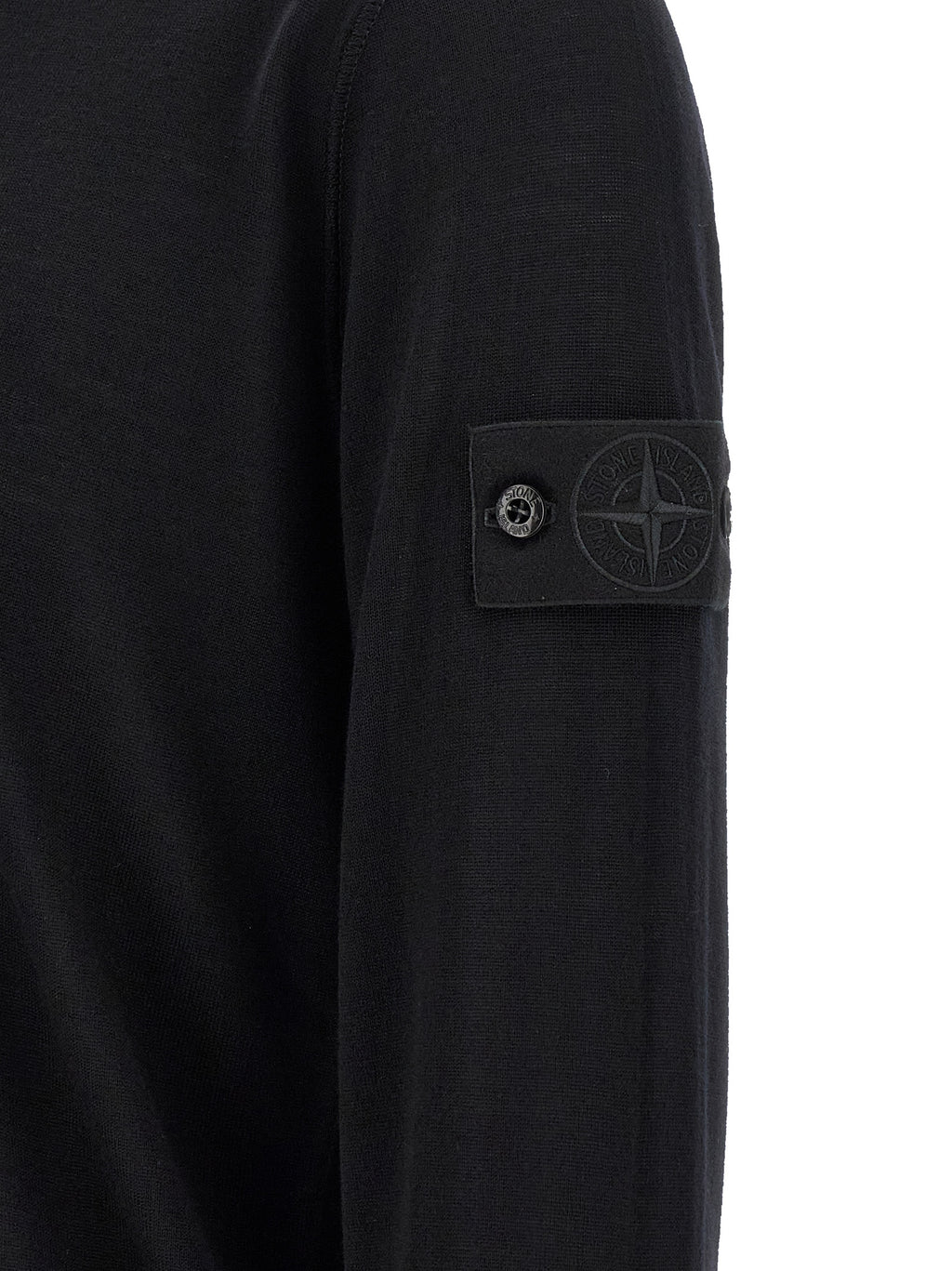 Black Virgin Wool Cardigan