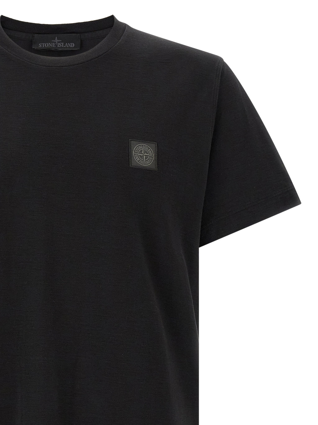 Black Cotton T-Shirt
