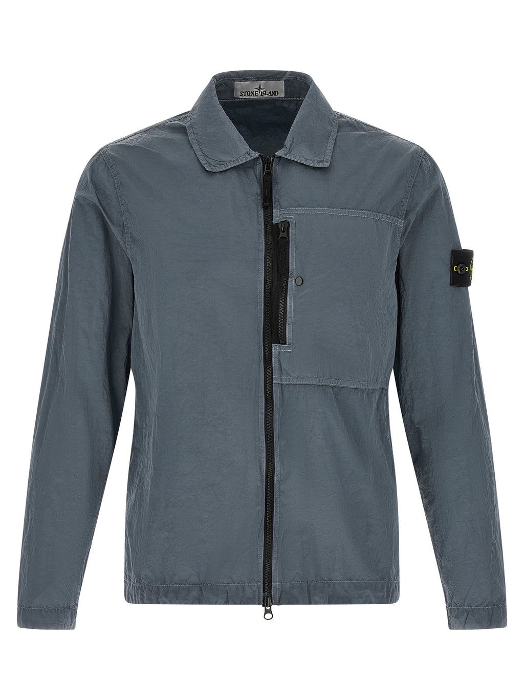 Gray Polyamide Blouse