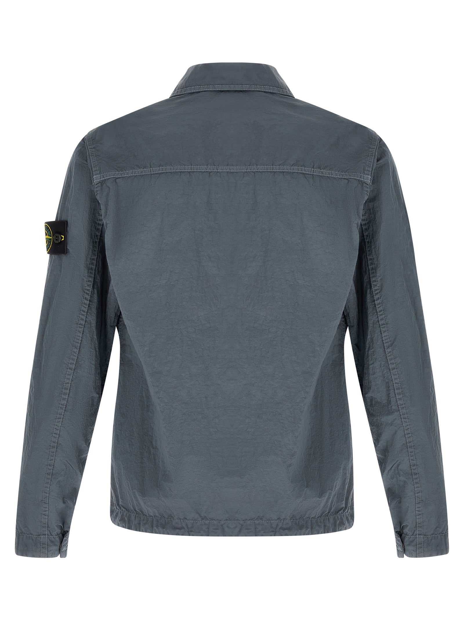 Gray Polyamide Blouse