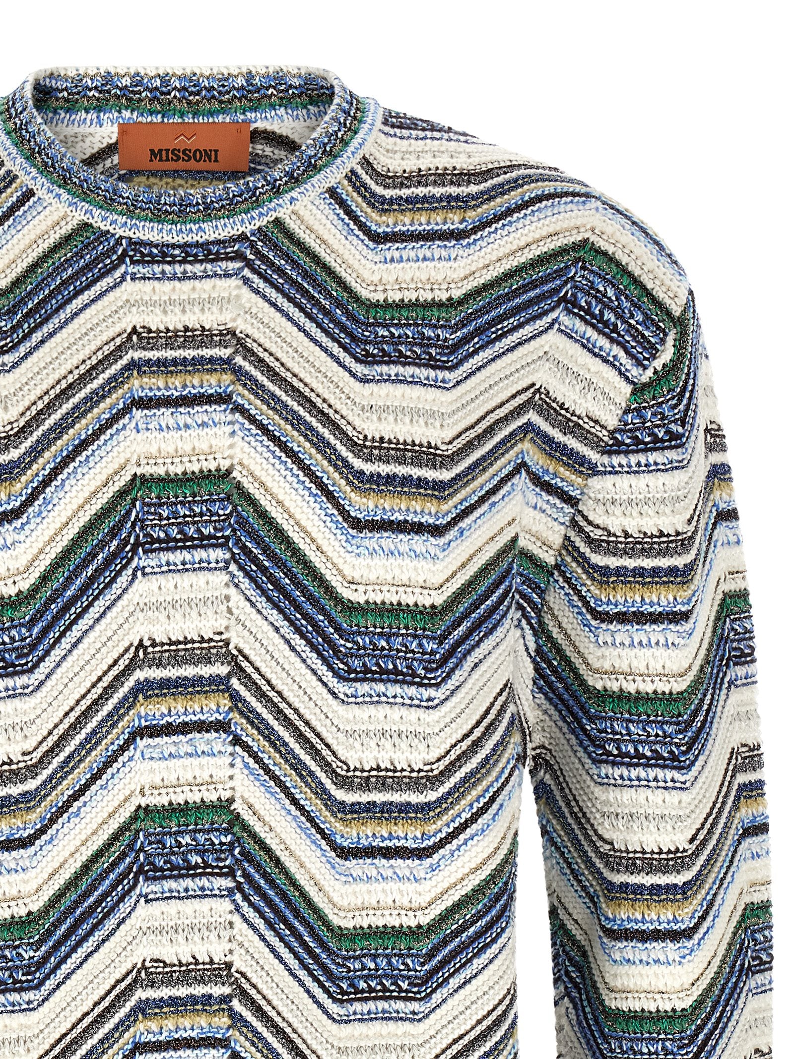 Multicolor Wool Cardigan