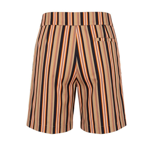 Beige Cotton Men's Shorts