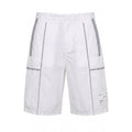 White Polyamide Men Shorts