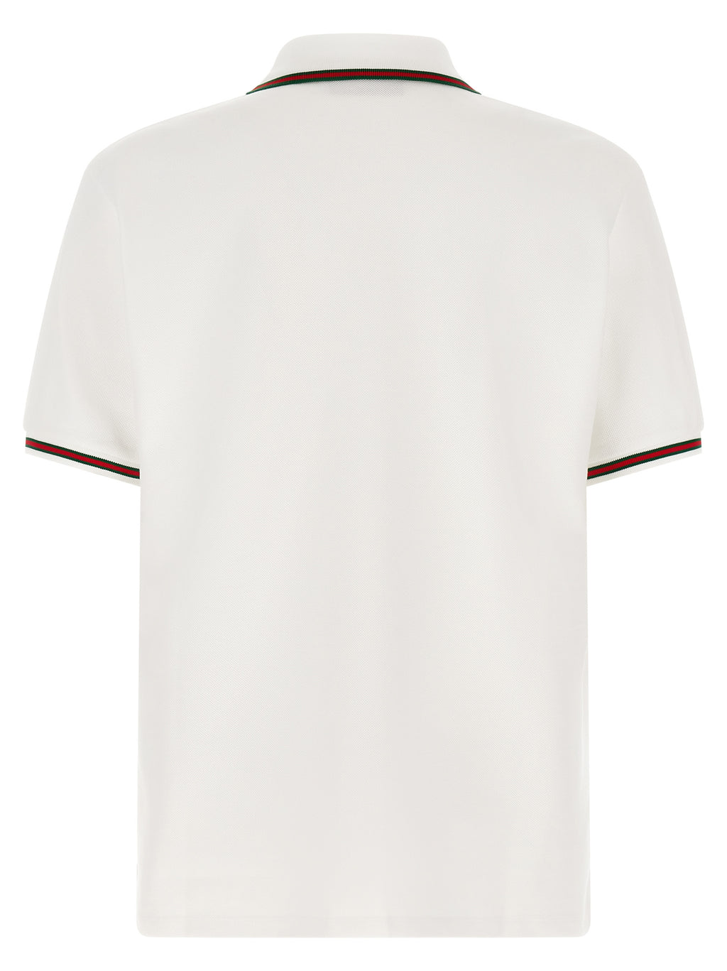 White Cotton Polo Shirt