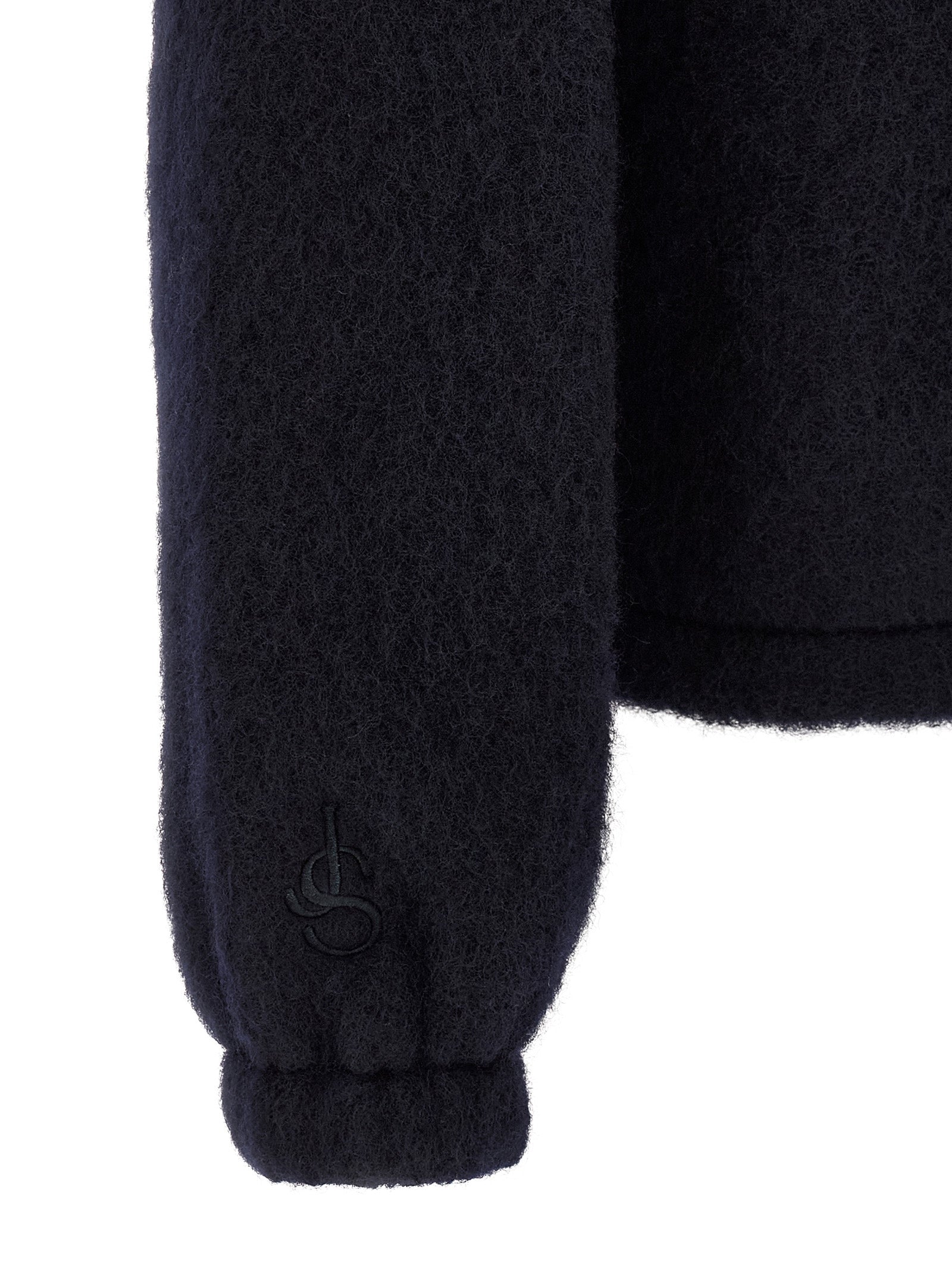 Blue Wool Sweatshirt