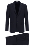 Blue Wool Suit