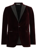 Bordeaux Cotton Blazer