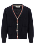 Blue Wool Cardigan