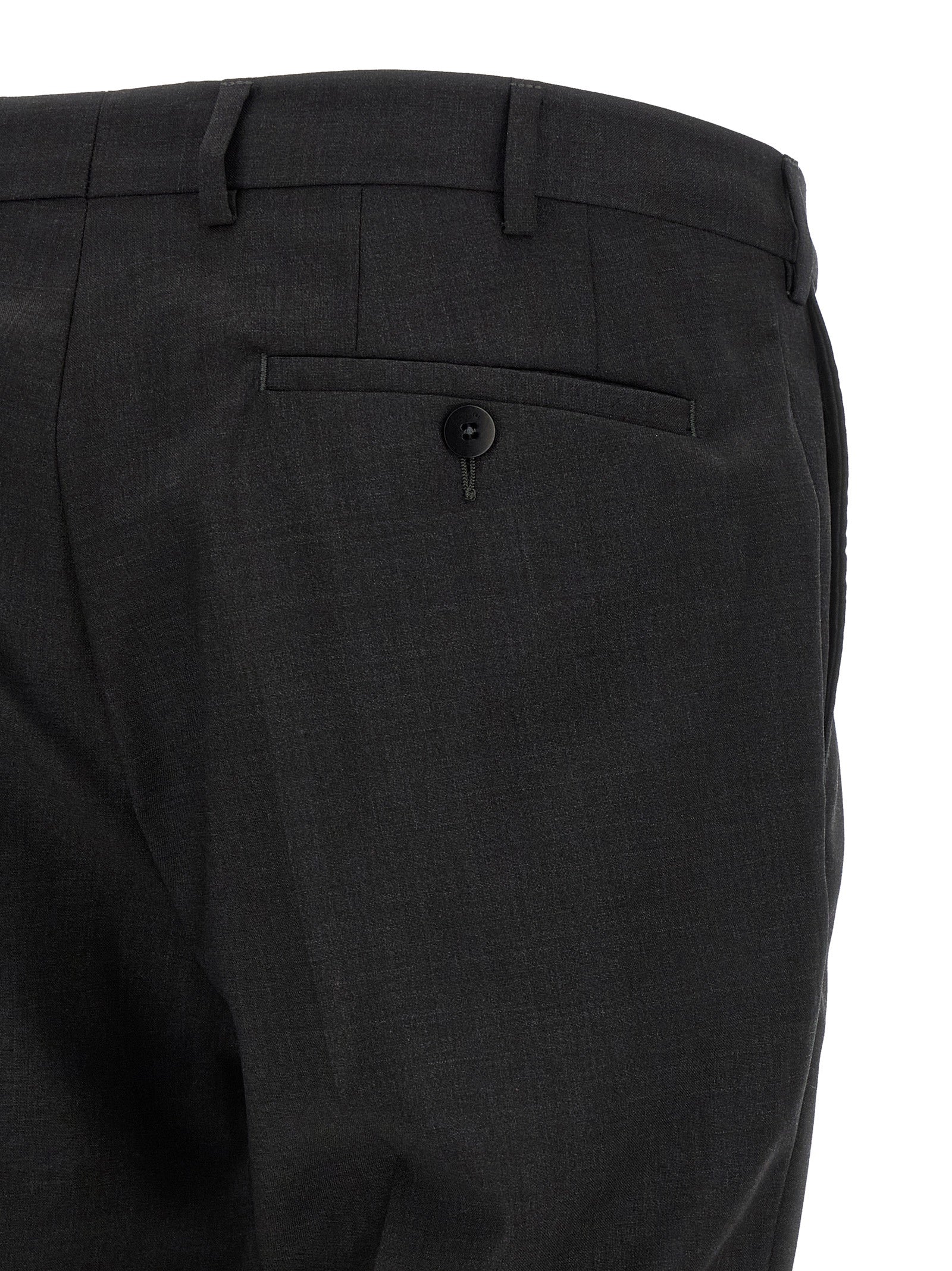 Gray Wool Two-Piece Suit