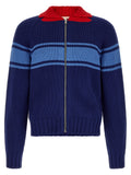 Blue Cotton Cardigan