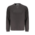 Black Cotton Men's Sweatshirt