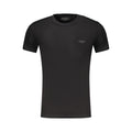 Black Cotton Mens T-Shirt