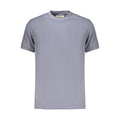 Blue Cotton Men's T-Shirt