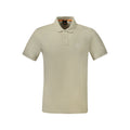 Beige Cotton Men's Polo