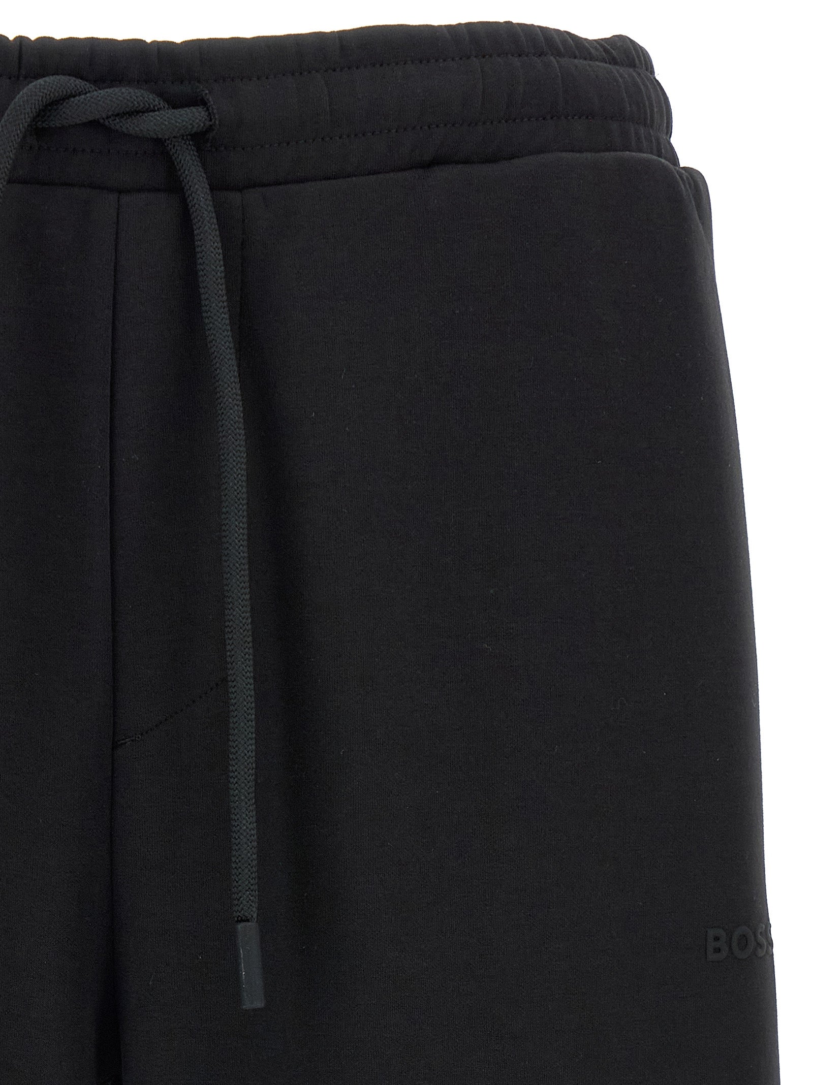 Black Cotton Joggers (Workout Pants)