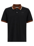 Black Cotton Polo Shirt