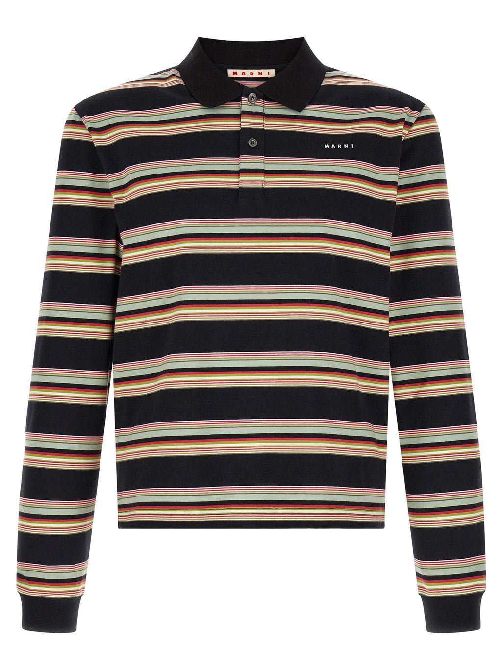 Multicolor Cotton Polo Shirt