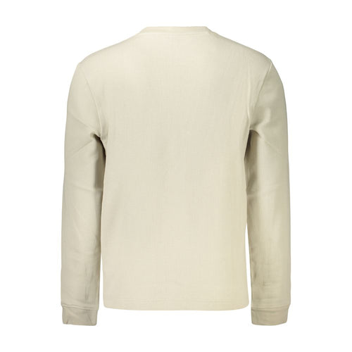 Beige Cotton Men's Shirt