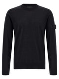 Black Virgin Wool Cardigan