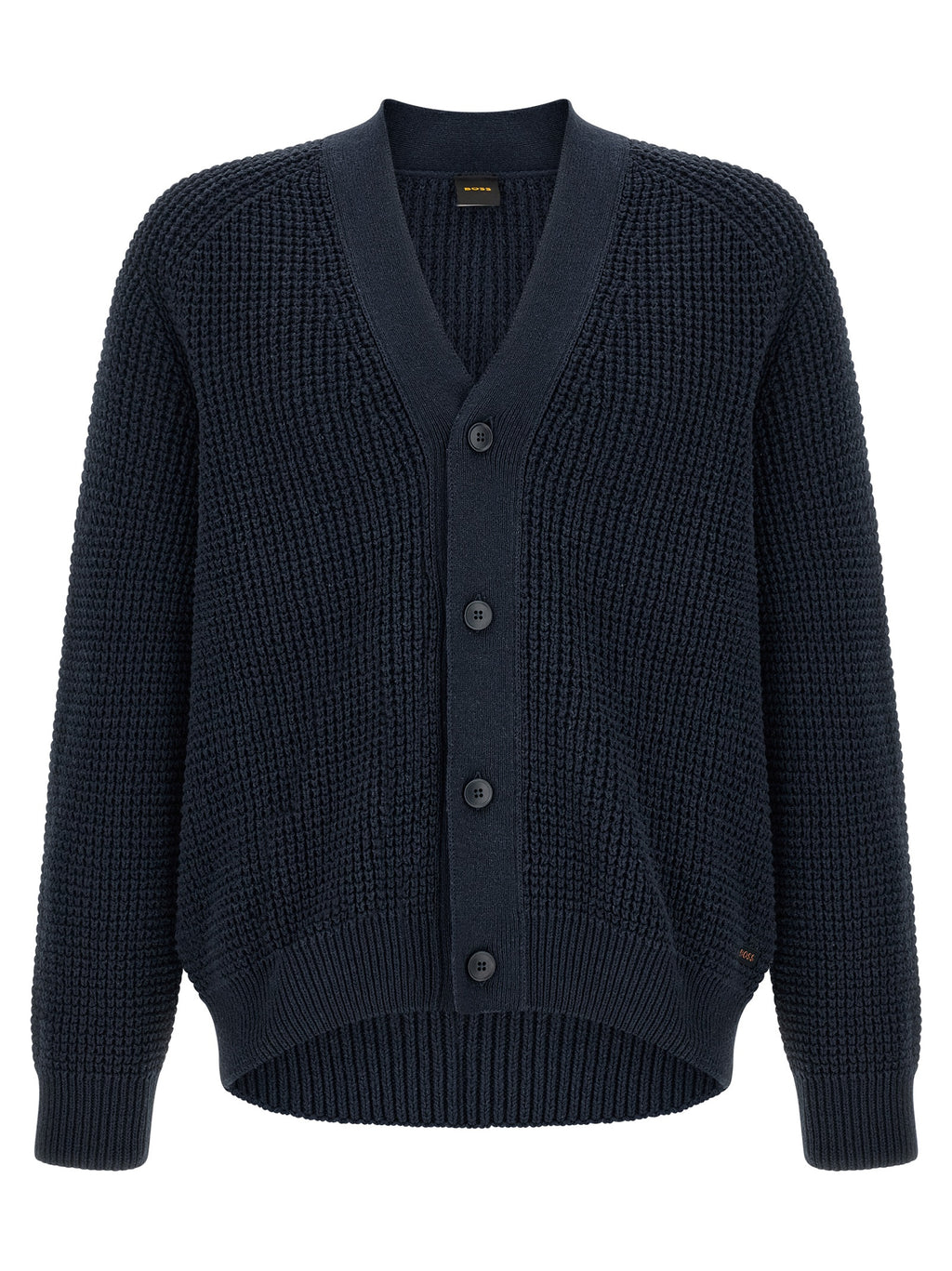 Blue Cotton Cardigan