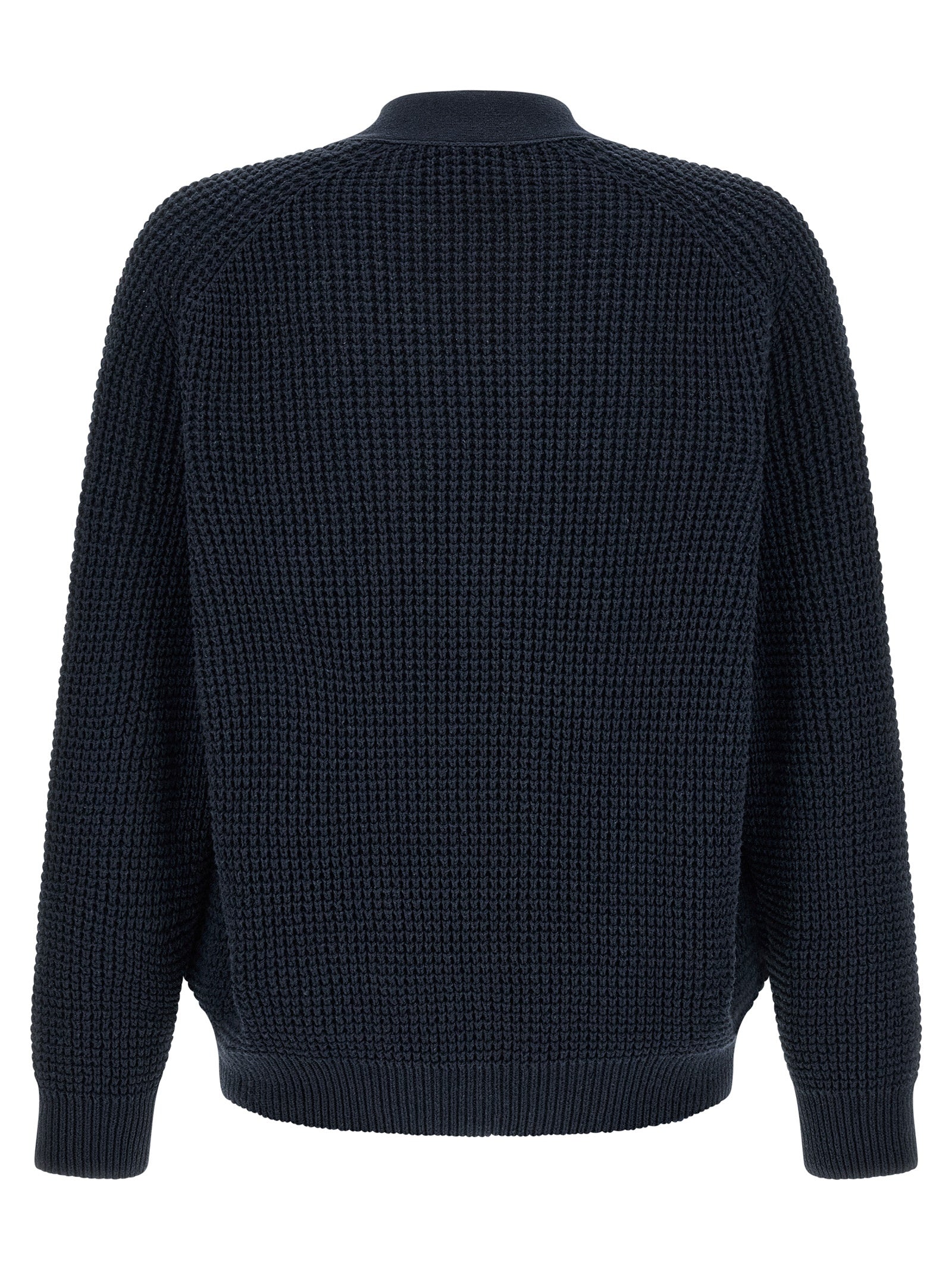 Blue Cotton Cardigan