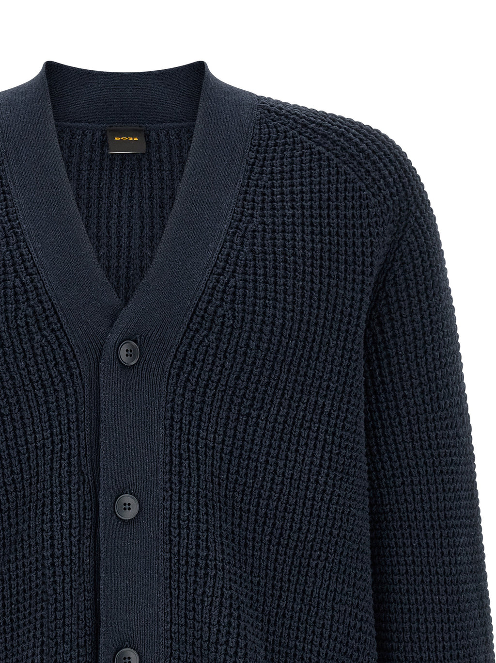Blue Cotton Cardigan
