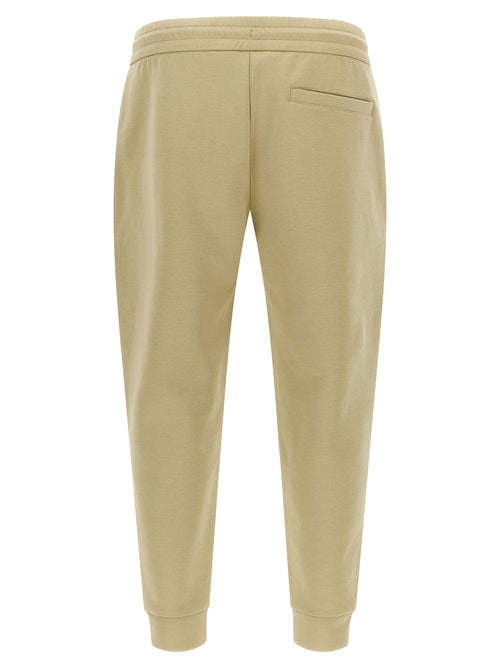 Beige Cotton Joggers (Workout Pants)