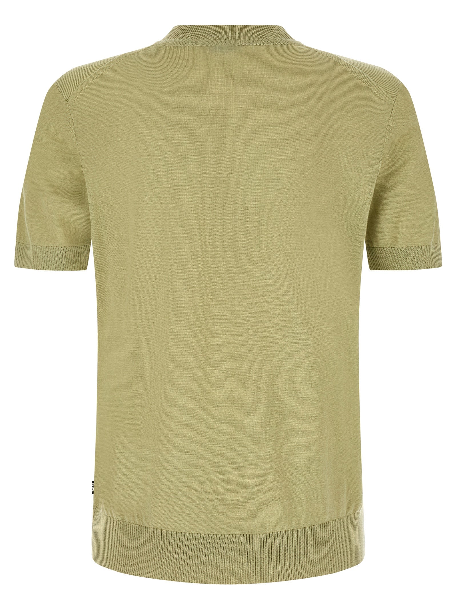 Bicolor Virgin Wool T-Shirt