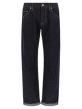 Blue Cotton Jeans Denim