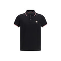 Black Cotton Polo Shirt