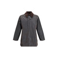 Black Cotton Full-Length Jacket
