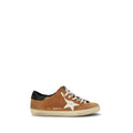 Brown Calf Leather Bos Taurus Low Top Sneakers