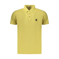 Yellow Cotton Men's Polo