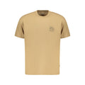 Brown Cotton Men's T-Shirt