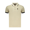Beige Cotton Men's Polo