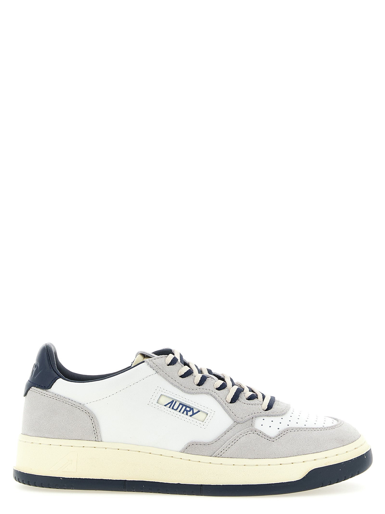 Multicolor Cowhide Athletic Sneakers