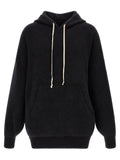 Black Marabou Sweatshirt