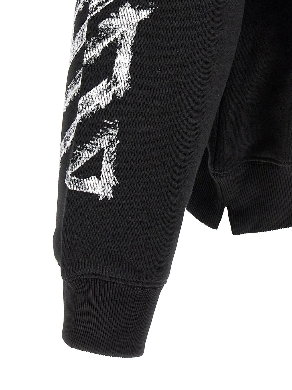 Black Cotton Sweatshirt