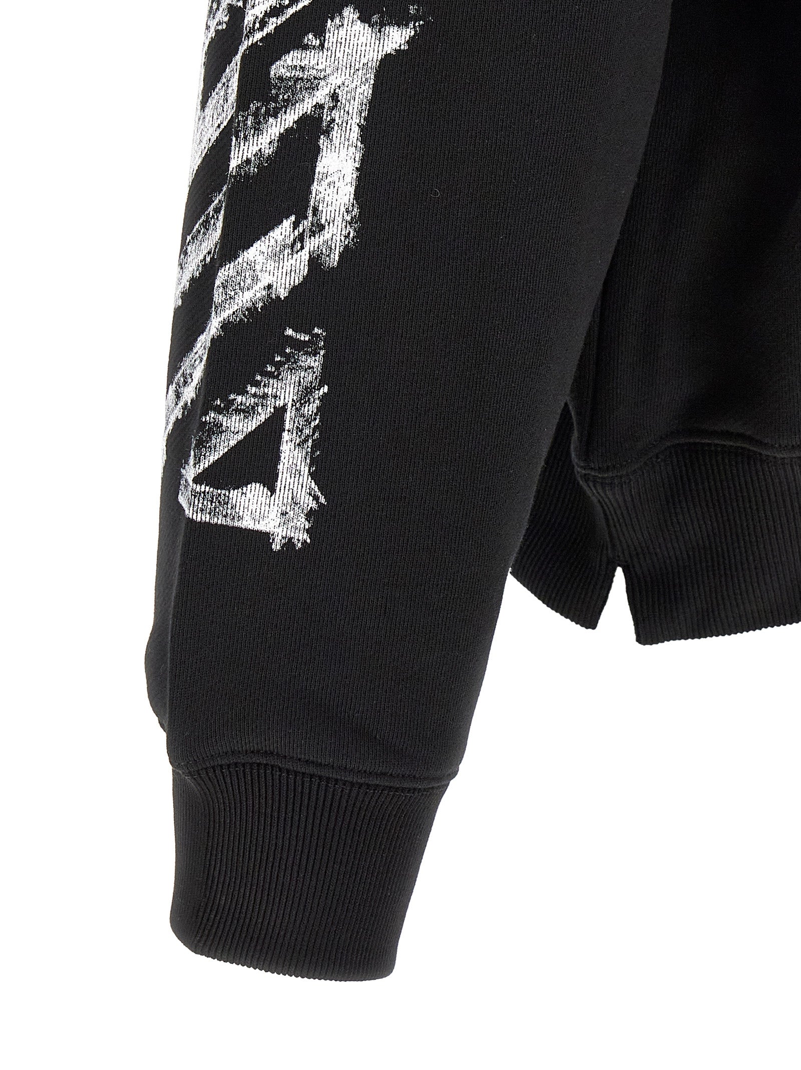 Black Cotton Sweatshirt