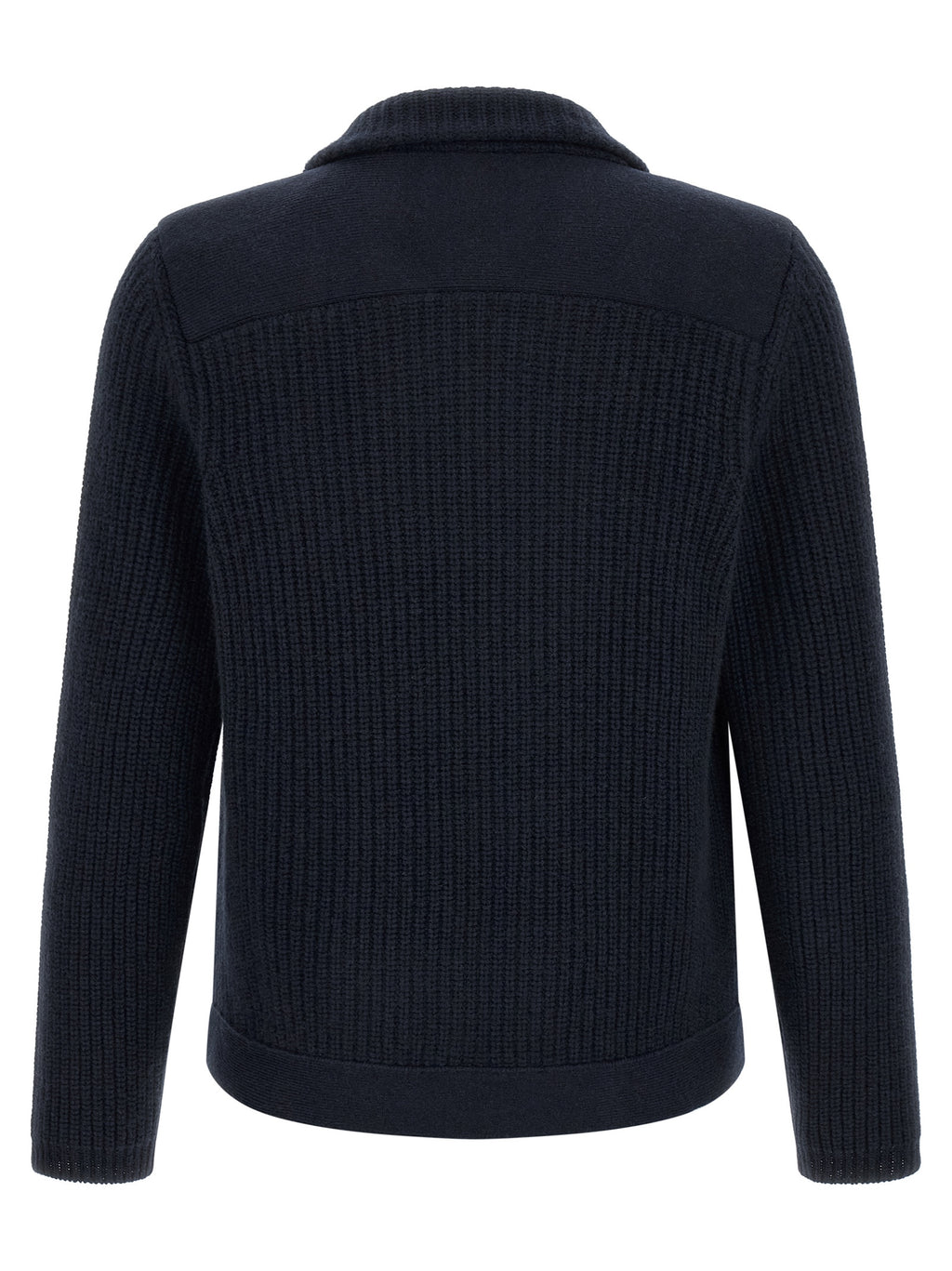 Blue Cashmere Cardigan