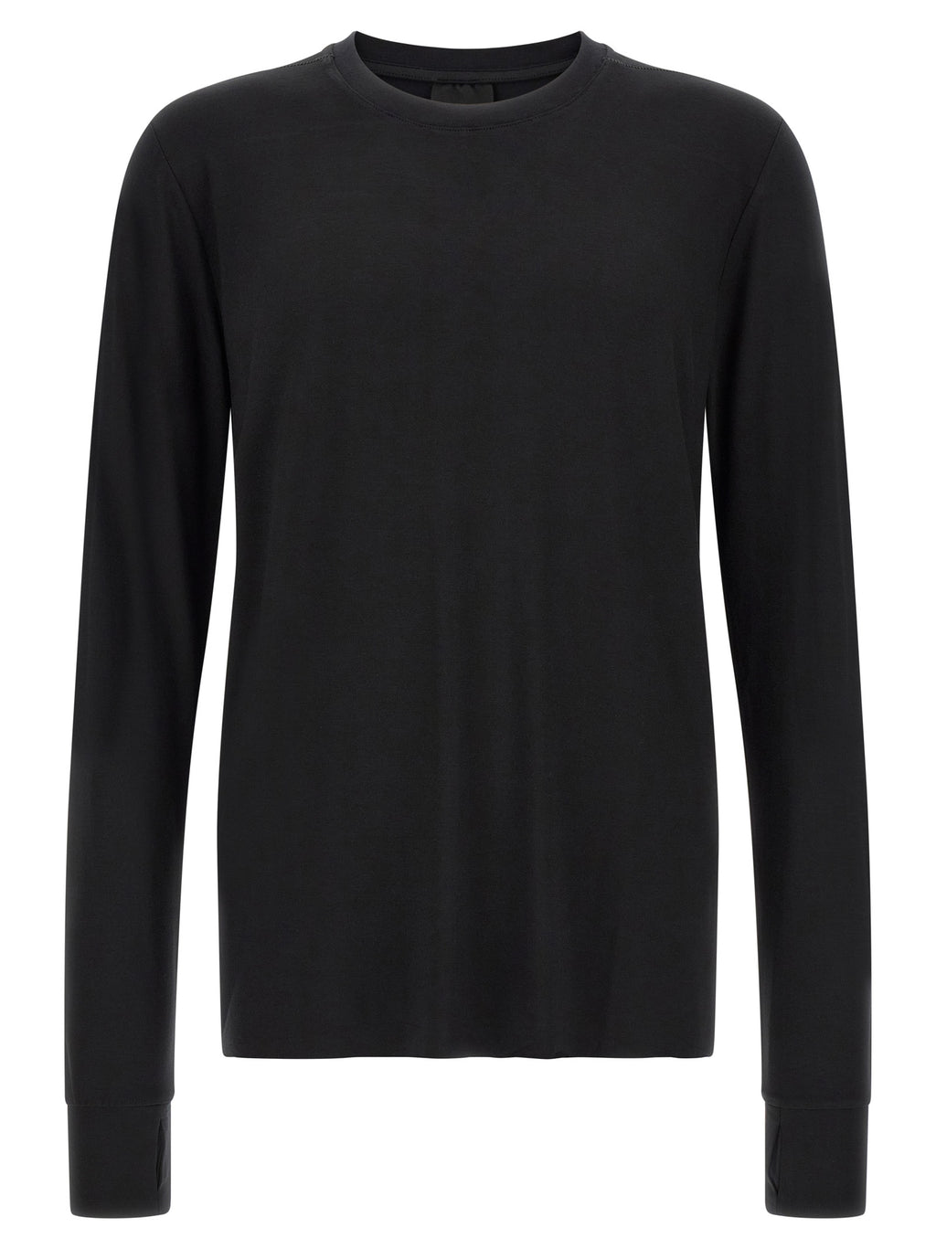 Black Viscose T-Shirt